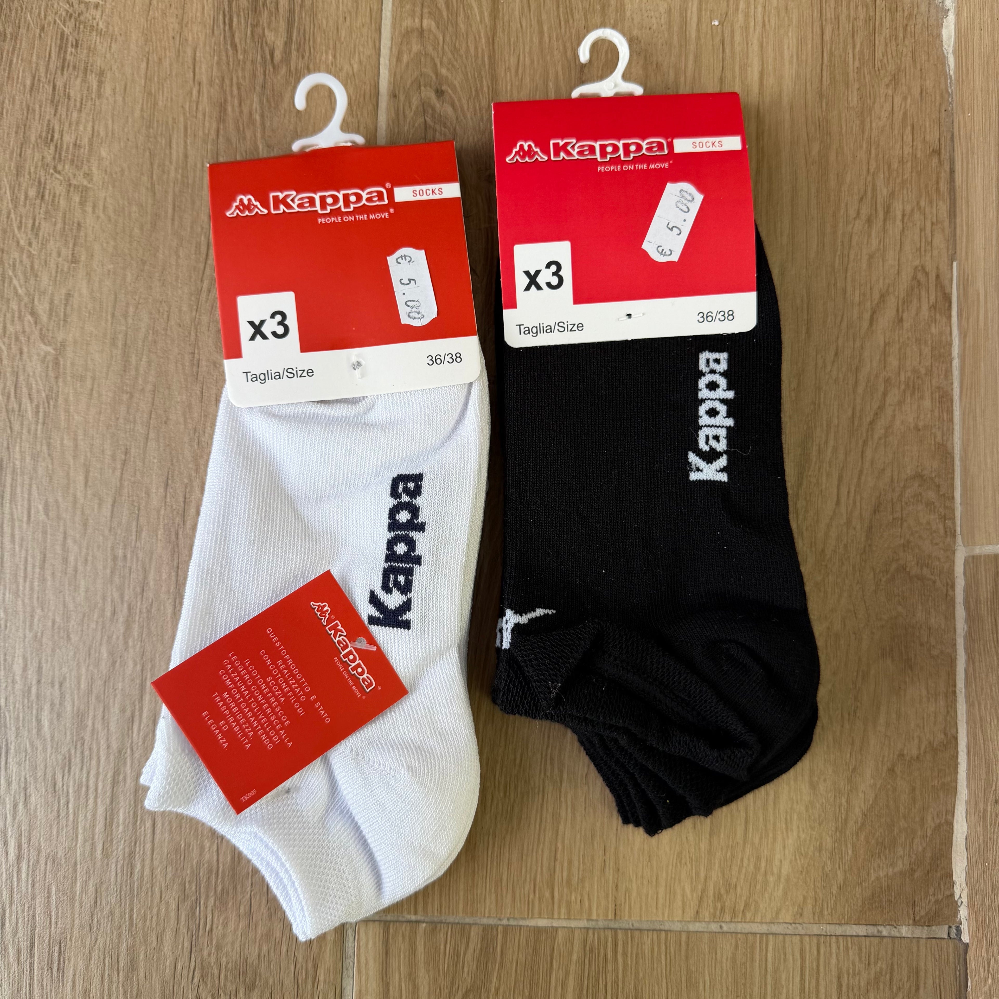 Calzini Fantasmini kappa Unisex 3 Paia