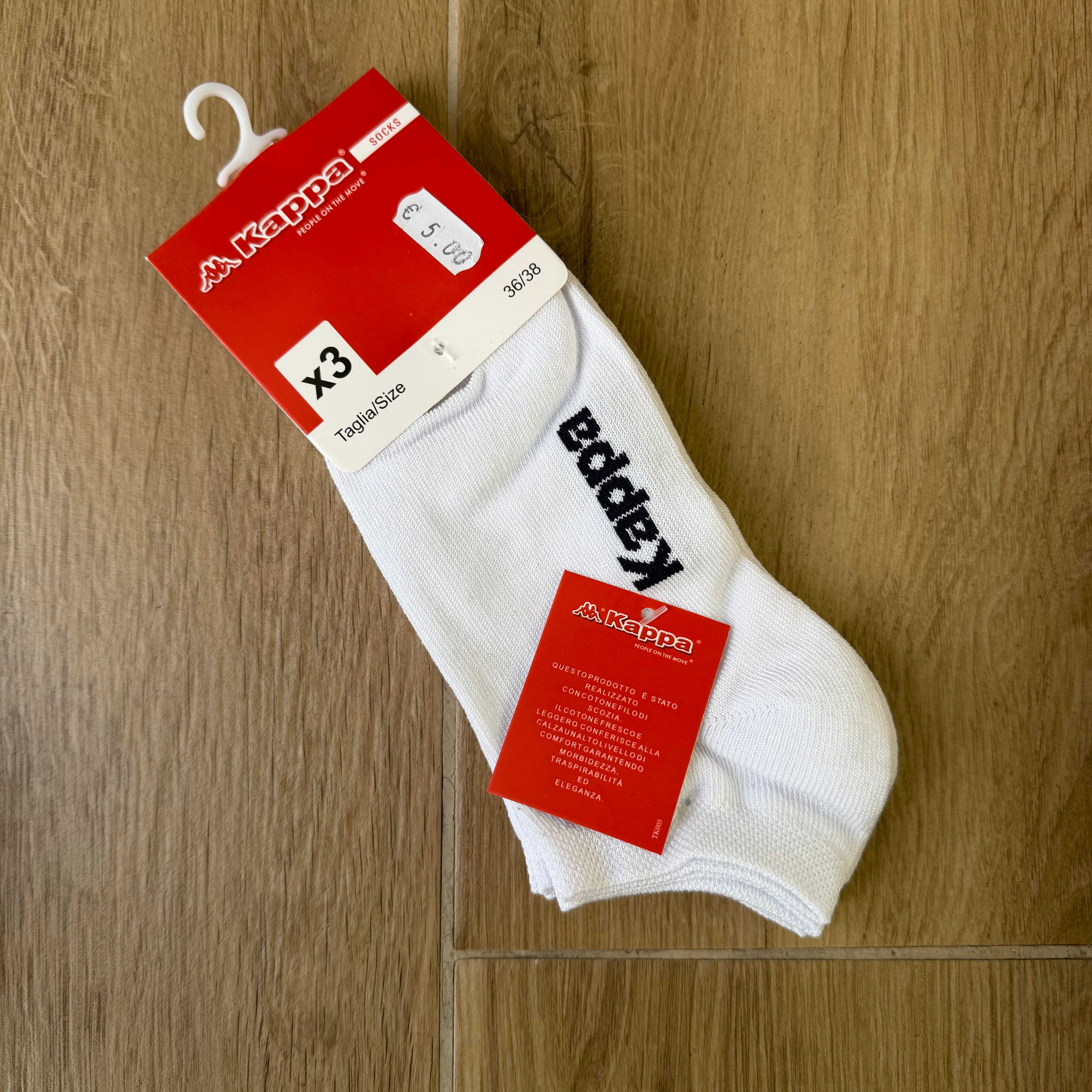 Calzini Fantasmini kappa Unisex 3 Paia