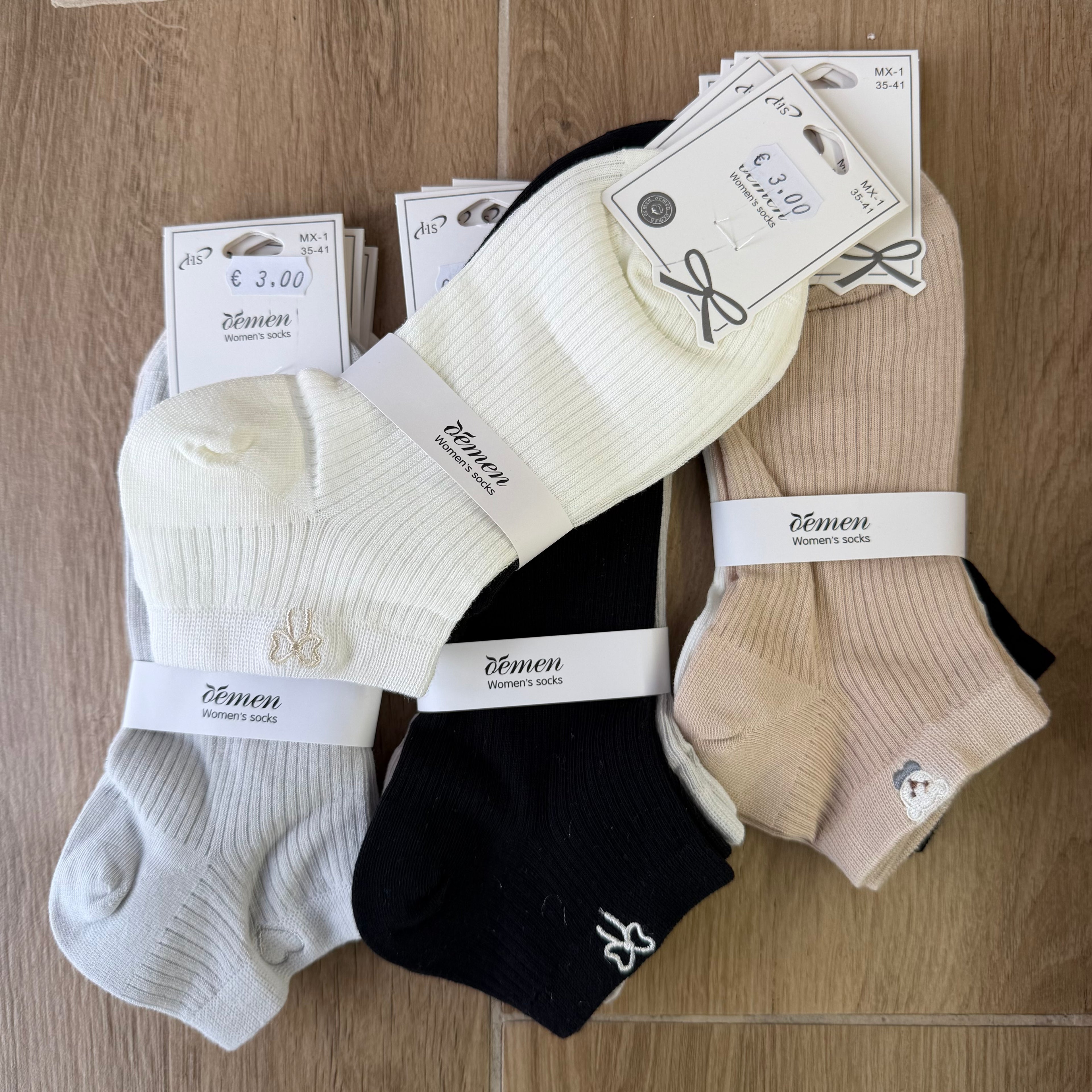 Calzini Da Donna Demen 3 paia