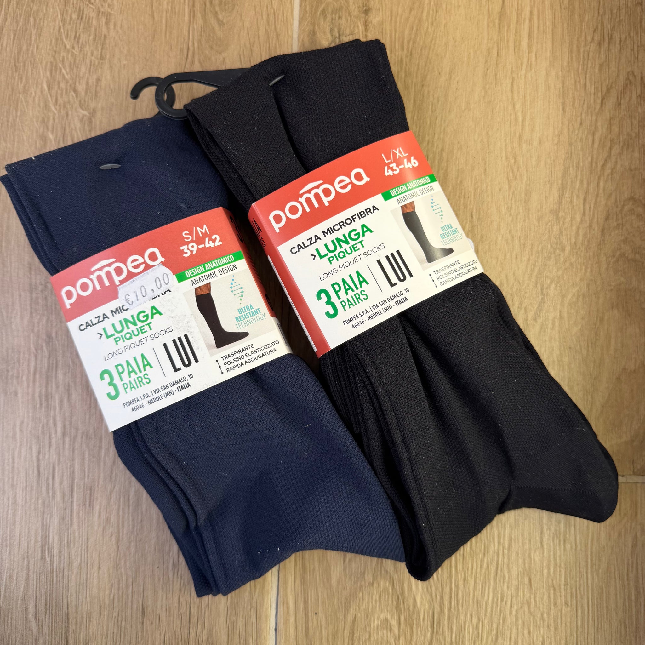 Calzini Lungo Pompea Microfibra