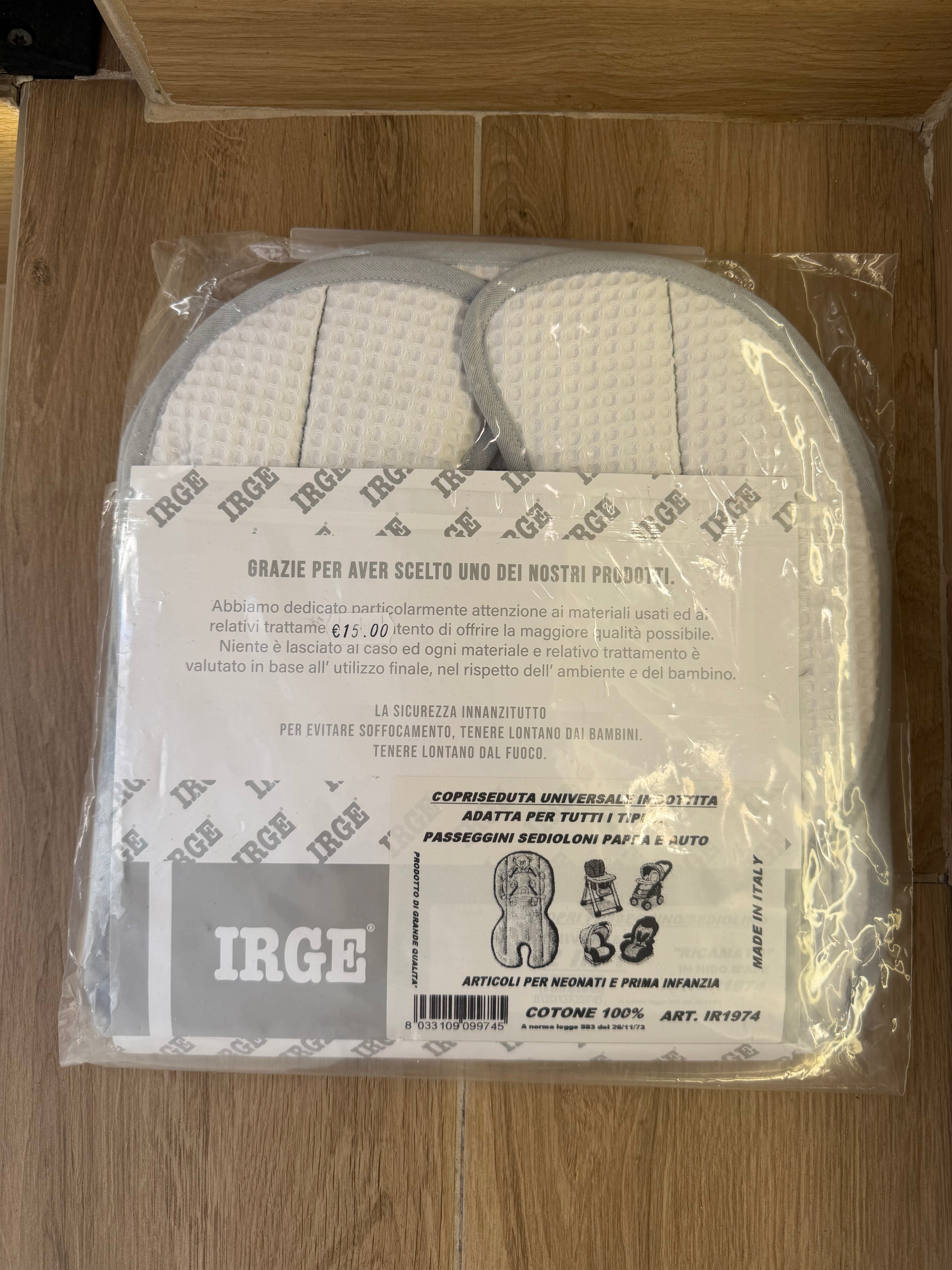 Copriseduta Irge 100% Cotone