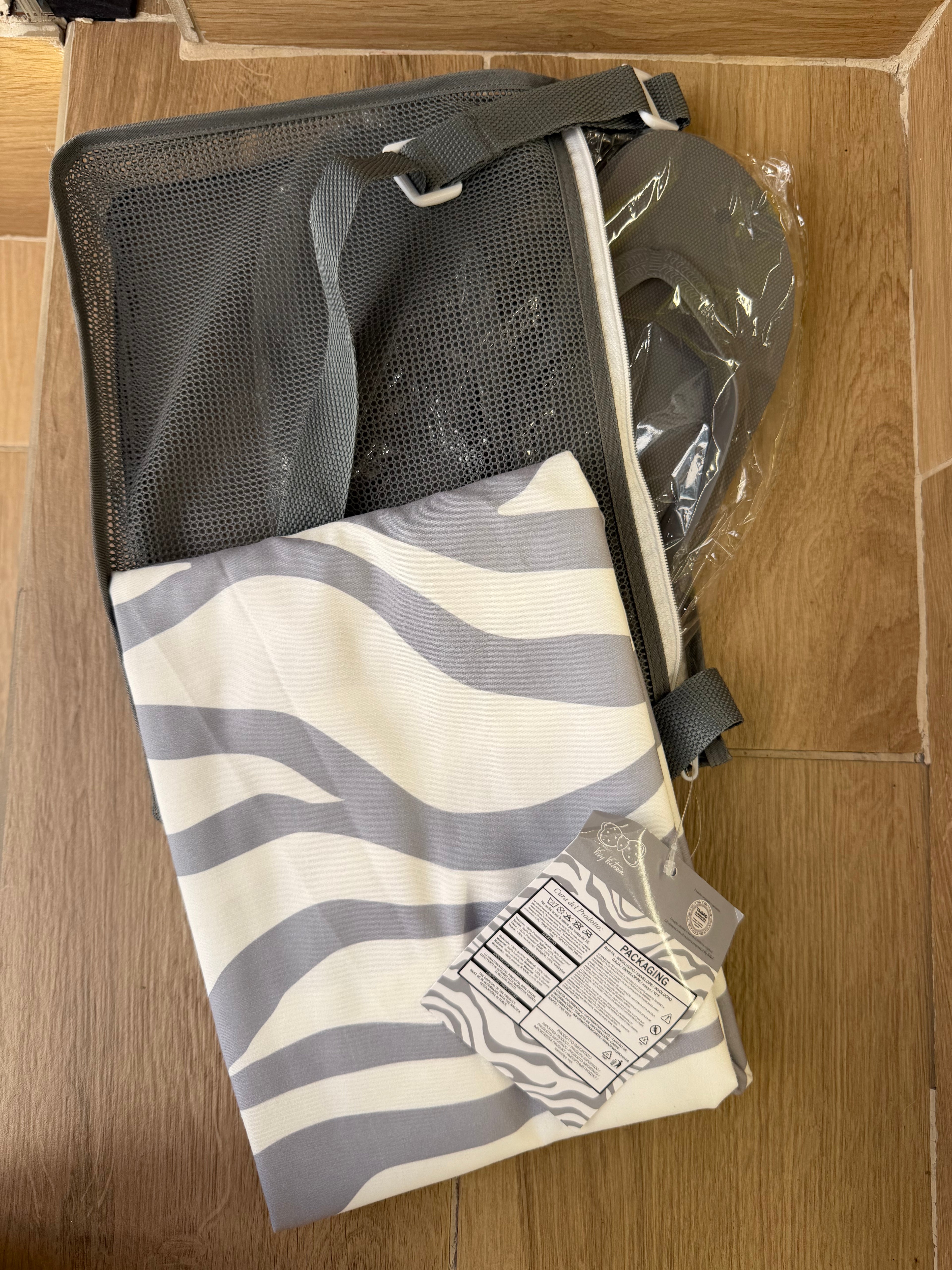 Set Borsa + Telo Mare + Ciabattine UOMO