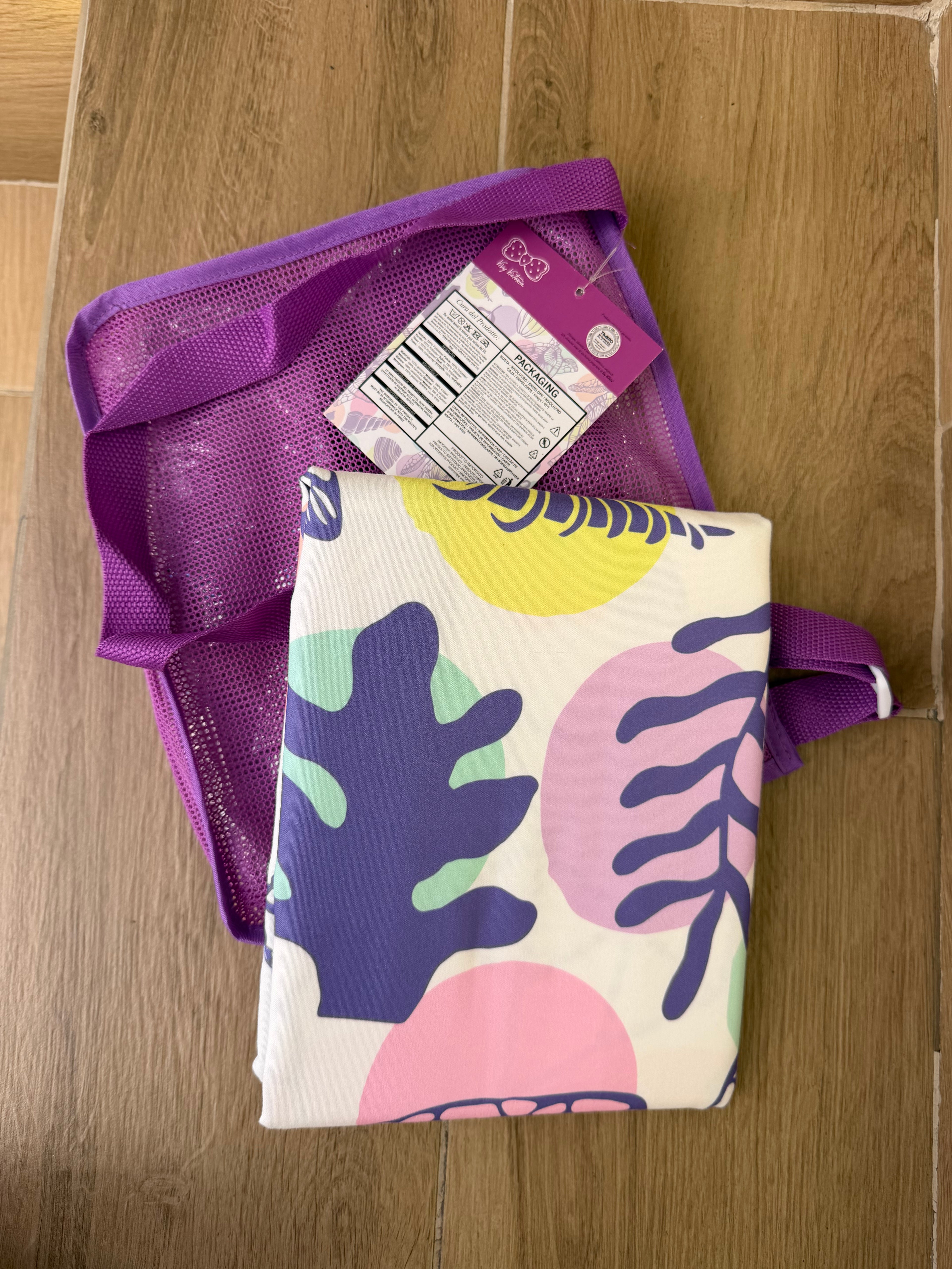 Set Borsa + Telo Mare + Ciabattine Donna