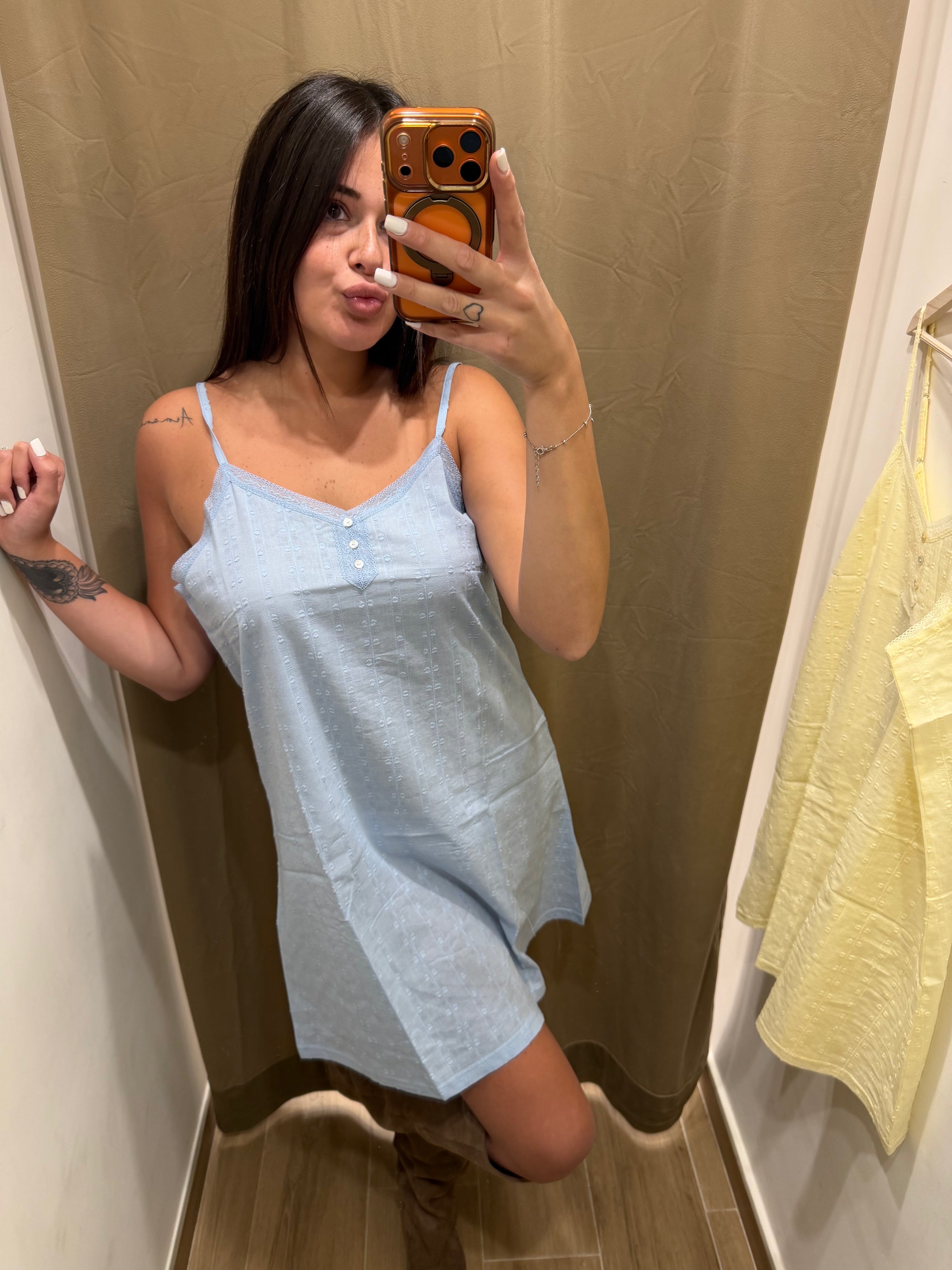 Camicia Da Notte Lino CA268093