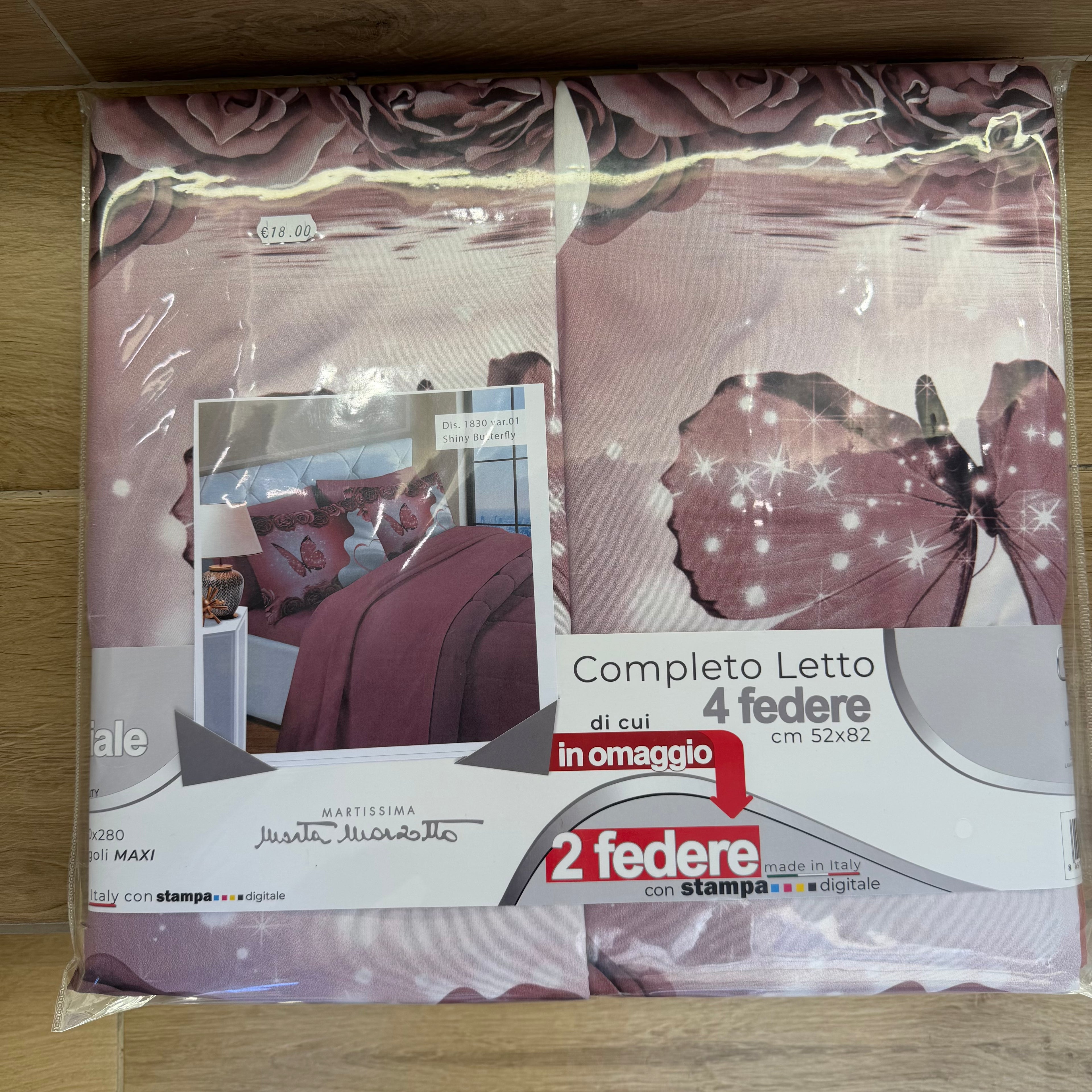 Lenzuola 4 Federe Marzotto