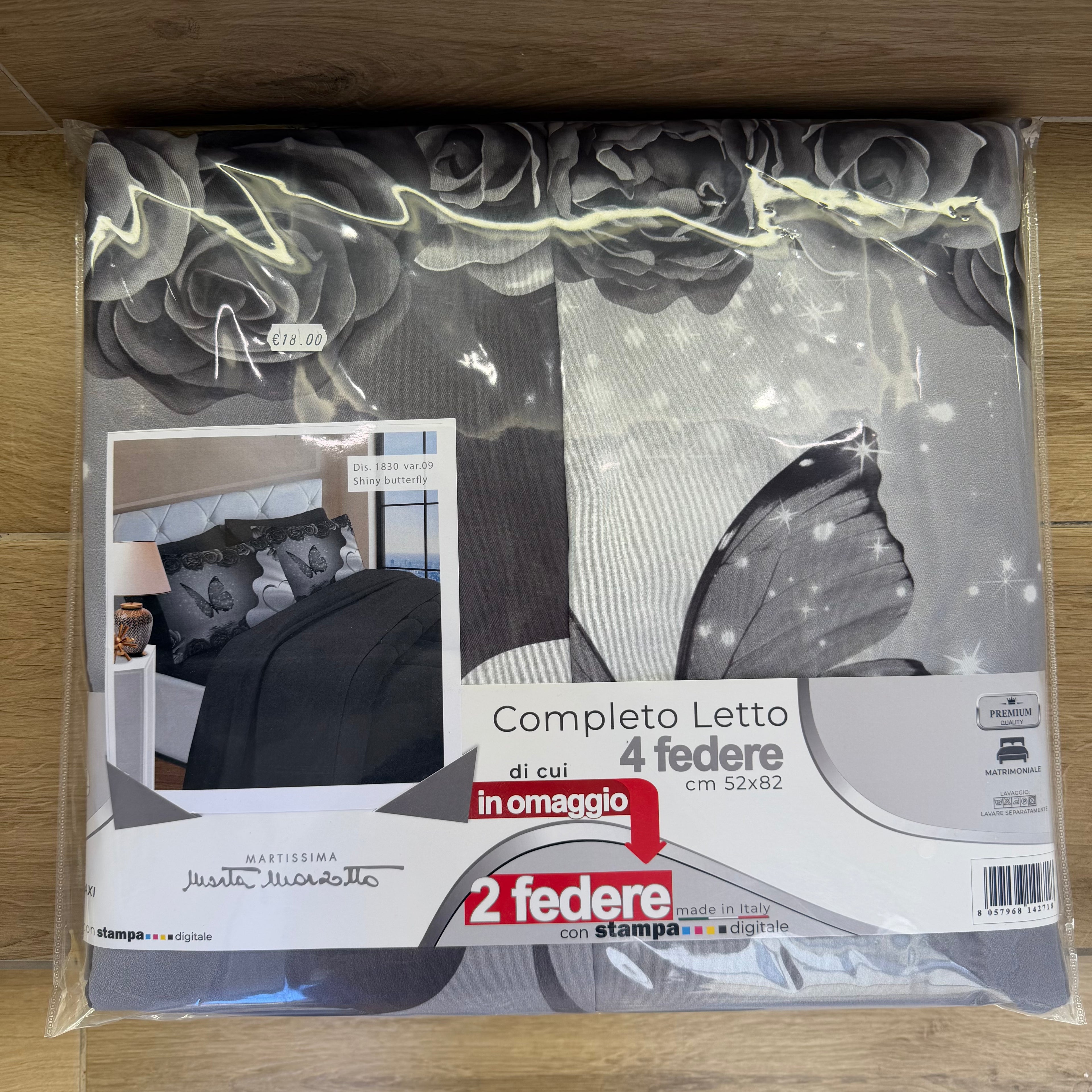Lenzuola 4 Federe Marzotto