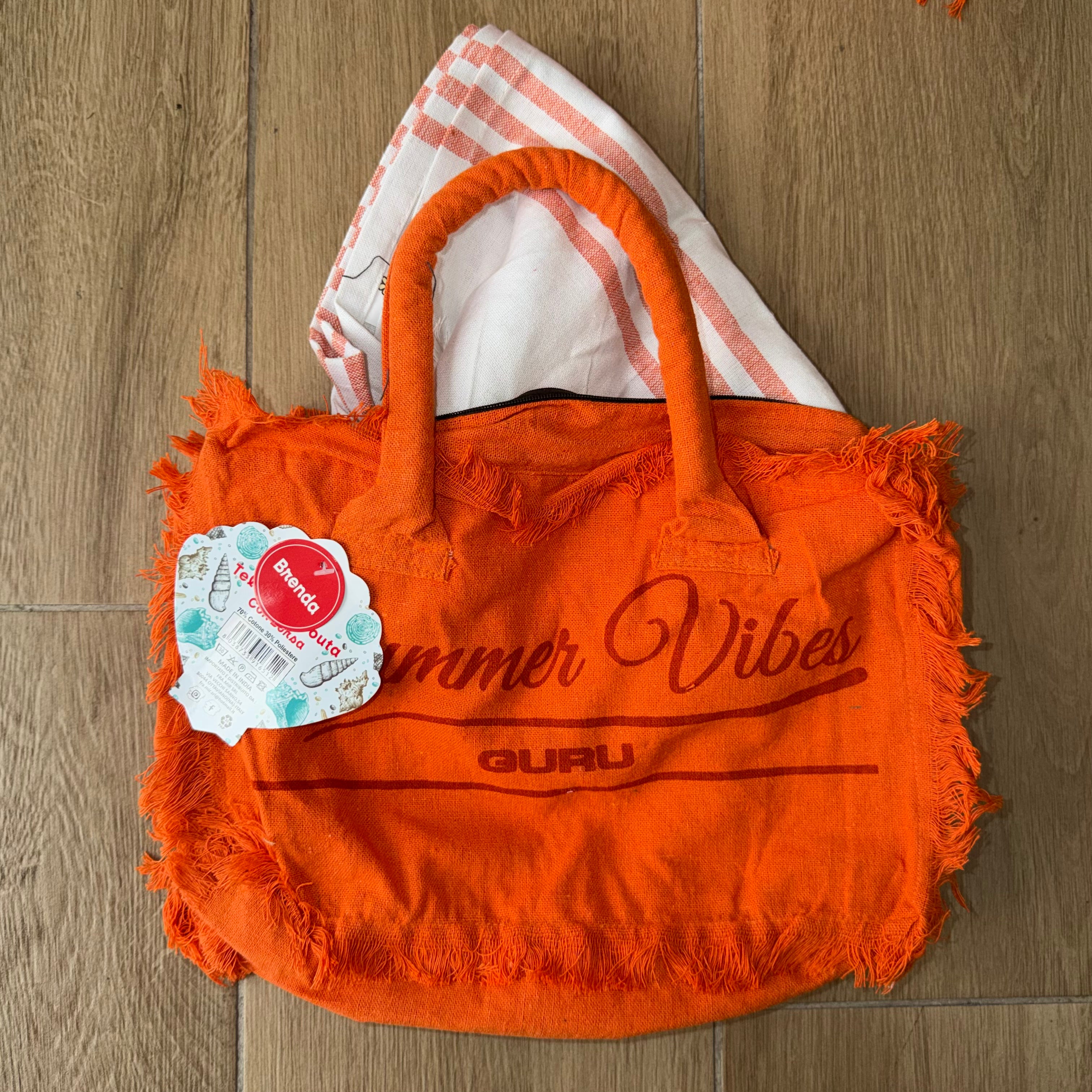 Telo Mare Con Borsa Guru
