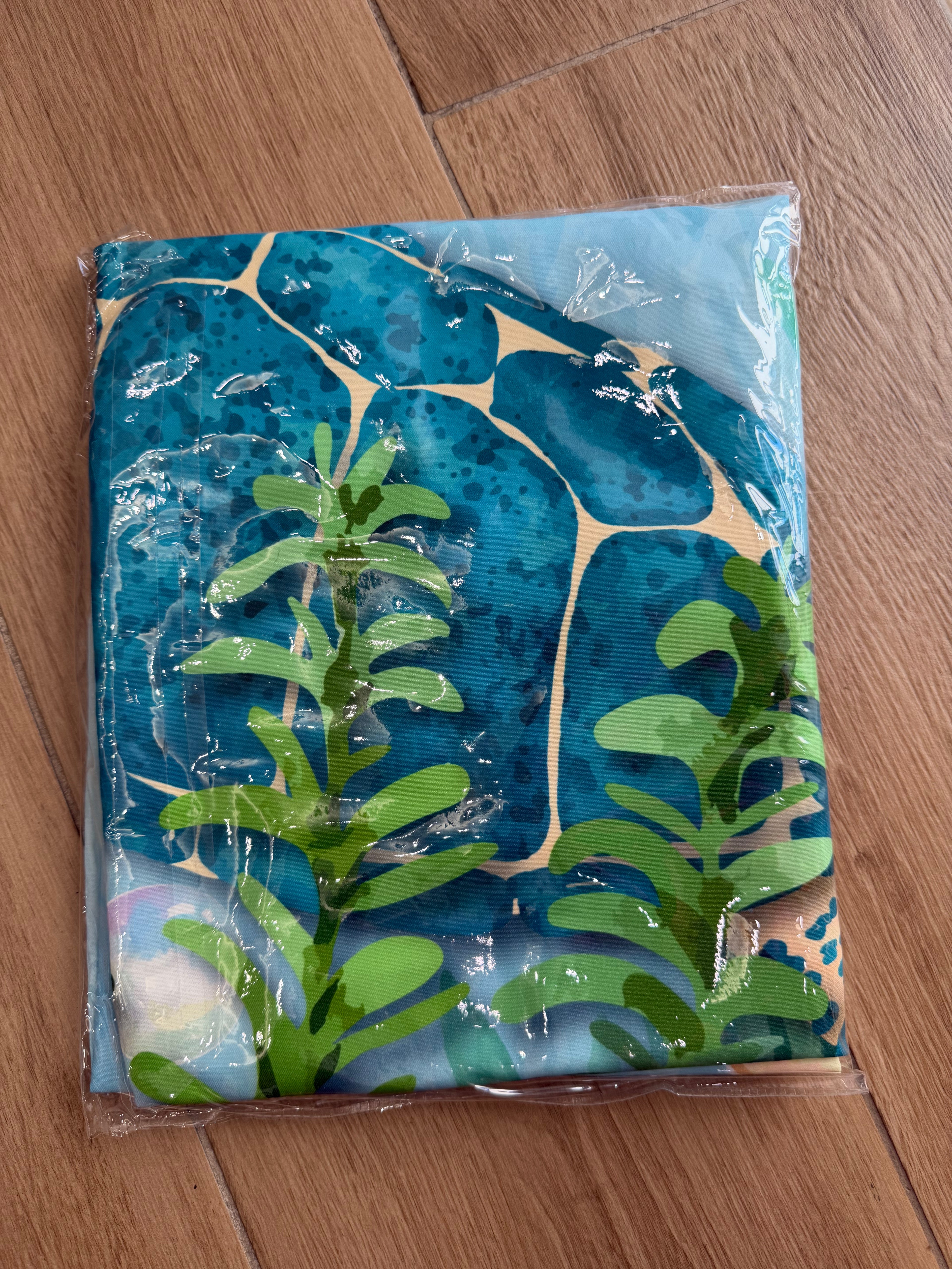 Telo Mare Con Tasche Lacci e Cuscino
