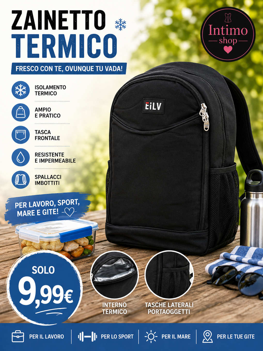 Borsa Frigo a Zaino 12109-6