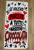 Telo Microfibra Cioccolata 90X180
