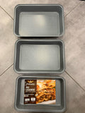 Tris lasagnere antiaderenti 30X20-32X22-34X24 cm