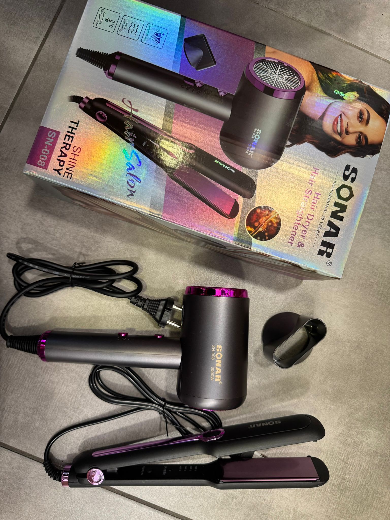 Set asciugacapelli da 3000 W