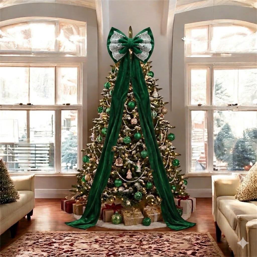 Fiocco Albero Natale Velluto (sul sito 2€ in più)