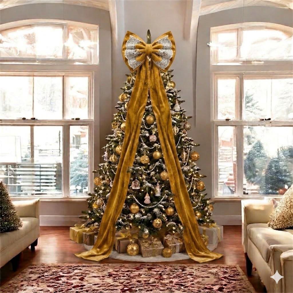 Fiocco Albero Natale Velluto (sul sito 2€ in più)