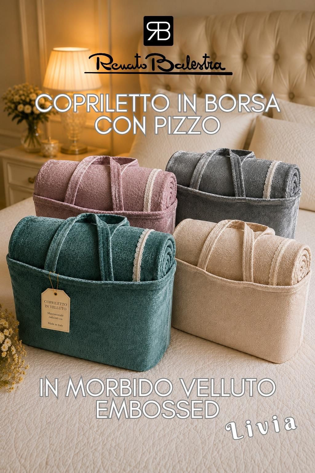 Trapuntino in Velluto Renato Balestra