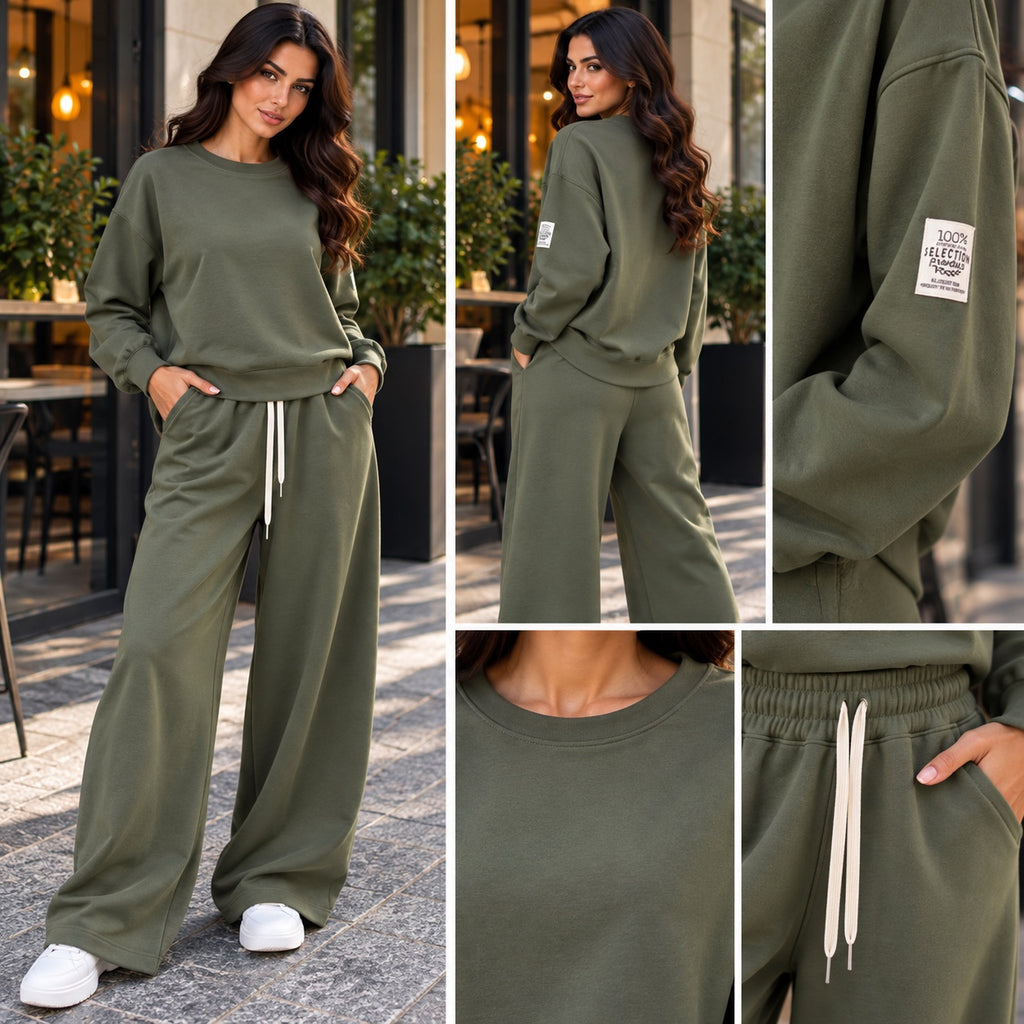 Completo Donna Urban Comfort Verde oliva