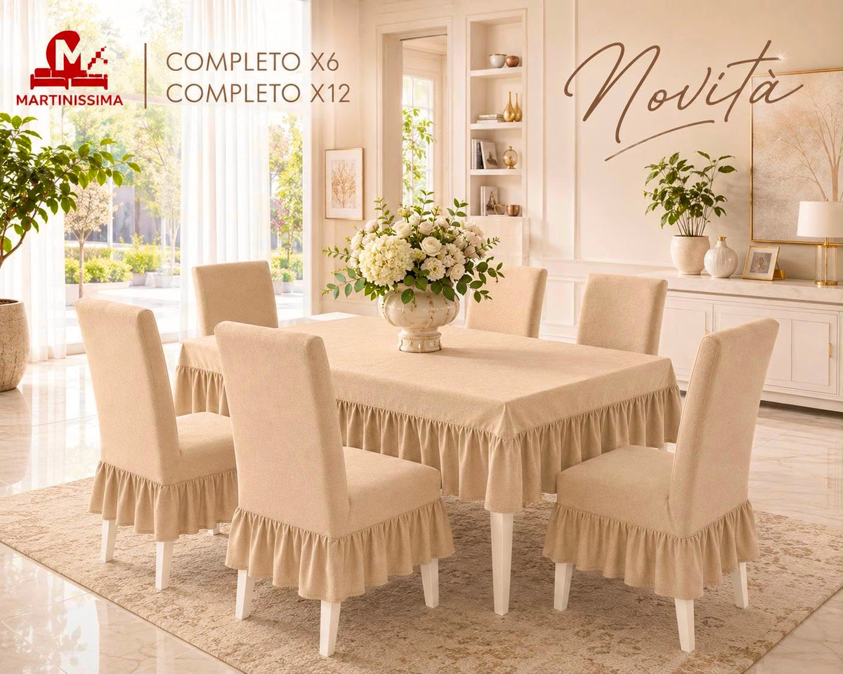 Coordinato Cucina Tovaglia + Vestisedia