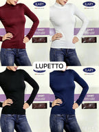Lupetto ILARY bordeaux bianco nero blu