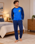 Pigiama uomo Dinos blu