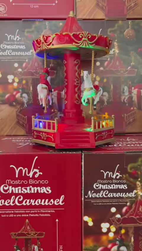 Giostrina Natale Carousel