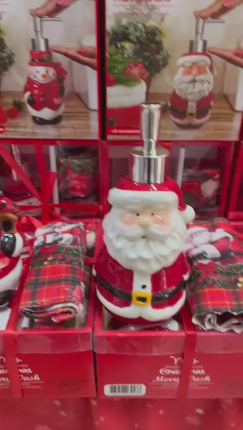 Dispenser Natale con 3 Lavette
